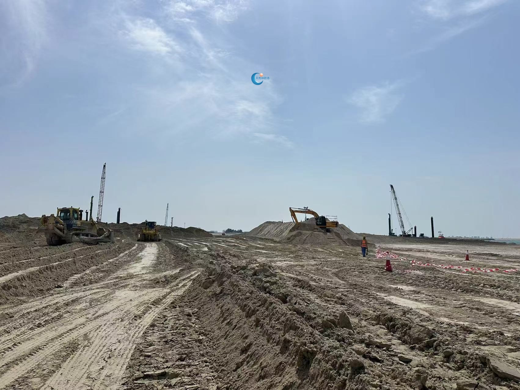 中铁阿布扎比项目工地现场分享 中铁阿布扎比项目工地现场分享